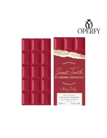 Perfume Sweet tooth cherry baby Sabrina Carpenter EDP 75ml - Hombre