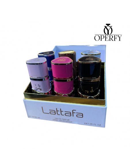 Set Yara y Asad Lattafa 6 X 30ml
