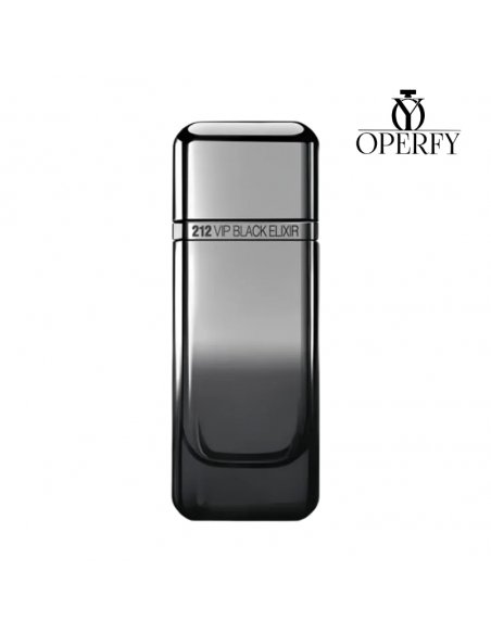 Perfume Carolina Herrera 212 VIP men black exilir 100 ml EDP - Hombre